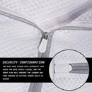 Extra Large Honeycomb Mesh Laundry Bag125gsm Net Fabric Durable and Reusable Delicate Wash Bag,Travel Organization Bag for Lingerie,Clothes,Jeans,Bath Towel,Sock (Set of 4(2L+2XL)) by TinyTreasures Baby Boutique