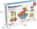 Picasso Cubes 1” Magnetic Puzzle Cubes 108 Piece Magnet Construction Building Block Set Sensory Toy Early Education STEM Learning, Free Ideabook with 50 Ideas, Children Age 3+ Boy Girl PMC108 by TinyTreasures Baby Boutique