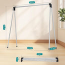 APEXCHASER Foldable Clothes Drying Rack, 55'' Collapsible Laundry Clothes Airer Width Heavy Duty Hanger for Sweaters Baby Clothes Towels Portable Indoor Outdoor for Home Travel by TinyTreasures Baby Boutique