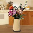 Simple Vase for Flowers Plants, Matte Vases for Modern Table Shelf Home Decor Wedding Boho Decor, 6" H Frosted Elegant Ceramic Vase for Pampas Grass Fluffy Stem Bouquet Lavender Flowers (Brown, 1) by GreenHaven Gardens