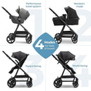 Mompush Baby Stroller, Convertible 2-in-1 with Bassinet Option, Infant Car Seat Compatible, Includes Adapter - Sturdy Full-Size Infant Stroller for Family Adventures by TinyTreasures Baby Boutique