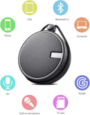 INSMY C12 IPX7 Waterproof Shower Bluetooth Speaker, Portable Small Speaker, Speakers Bluetooth Wireless Loud Clear Sound Support TF Card Suction Cup for Kayak Canoe Beach Gift (Black) by TinyTreasures Baby Boutique