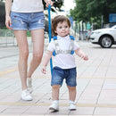 Accmor 3 in1 Toddler Harness Leash, Soft Kid Harness with Anti Lost Wrist Link, Baby Leash, Leash for Toddlers, Child Walking Harness Kids Leash Wristband Rope Belt with Lock for Baby Boys by TinyTreasures Baby Boutique
