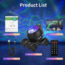 ENOKIK Star Projector, Galaxy Projector Built-in Bluetooth Speaker and 8 White Noise, Night Light for Kids Adults, Aurora Nebula Lamp for Home Decor/Relaxation/Party/Music/Gift (Black) by TinyTreasures Baby Boutique