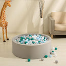 GOGOSO Ball Pits Balls for Toddlers Pack of 50 100 200 Plastics Shape Ball Non-Phthalate Non-BPA Non-Toxic 2.2-Inch Crush Proof Play Balls by TinyTreasures Baby Boutique