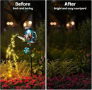 Solar Watering Can Light, Yard Outdoor Decor Lights, IP65 Waterproof, Hanging Butterfly Garden Light, Outside Garden Flower Bed Decor, Women Gift, Birthday Gifts by CozyNest Decor