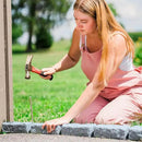 Beuta Landscape Edging | Garden Edging Border | Faux Stone Bricks for Lawn edging, Flower beds, Pathways & Yard Edging– 4 Packs | Each Section Has 6 Bricks 48"L x 4"W x 2.25"H | 12 Spikes |Greystone by GreenHaven Gardens