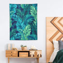 ICMOLYYENLO Tropical Green Plant Tapestry, Green Palm Leaves Natural Landscape Print Wall Tapestry for Bedroom Living Room Dormitory 50x60 Inch by CozyNest Decor