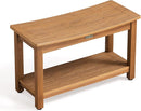 30'' Large Shower Bench Seat, Poly Lumber Bath Stool for Inside Shower Waterproof, HDPS Bathroom Chair for Shaving Legs, Non-Slip & No Maintenance, Brown, Weight Capacity 700LBS (30 x 13 Inches) by TinyTreasures Baby Boutique