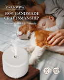 Essential Oil Diffuser, 280ml Aromatherapy Diffuser Ultrasonic Cool Mist Diffuser with Auto Shut-Off,Ceramic Diffuser for Home Office SPA Yoga by TinyTreasures Baby Boutique