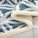 UKELER Navy Blue Flannel Sherpa Throw 60'' x 50'' New Blanket Ultra Plush Lightweight Throw Blanket Luxury Soft Warm Fuzzy Blanket Throws for Bed/Couch/Sofa/Office/Camping by CozyNest Decor