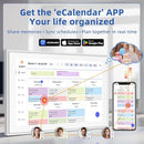21.5 Inch Digital Calendar, Electronic Chore Chart, Smart Weekly and Monthly Planner 1920 * 1080P IPS Touchscreen Wall and Desk Calendar for Family Schedules, White by TinyTreasures Baby Boutique