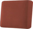 H.VERSAILTEX Super Stretch Individual Seat Cushion Covers Sofa Covers Couch Cushion Covers Slipcover Sets Thick Jacquard Textured Twill Fabric (1 Piece Chair Cushion Cover, Rust) by CozyNest Decor