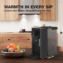 AIRHOP Instant Hot Water Dispenser, Quick Heating Countertop Water Dispenser with Child Locks, Adjustable 5 Temp 3 Water Volume Dispense, 100OZ 3L Removable Tank, Ideal for Home Office Kitchen, Black by CozyNest Decor