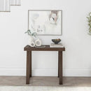 Plank+Beam Solid Wood Console Table, 36 Inch, Sofa Table, Narrow Entryway Table for Hallway, Behind The Couch, Living Room, Foyer, Easy Assembly, Walnut by CozyNest Decor