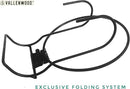 6 Pieces, 6 inches Iron Hanging Flower Pot. Metal Plant Wall Hanger, Vertical Garden. Planter Hook Ring, Rail Metal Fence. Indoor and Outdoor. Yard Garden. Wire Trellis. Collapsible Bracket. (Black) by GreenHaven Gardens