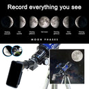 Telescope for Kids & Adults, 70mm Aperture 360mm Refractor (15X-150X) Telescope for Astronomy Beginners, Portable Travel Telescopes with Phone Adapter & 2 Eyepieces by TinyTreasures Baby Boutique