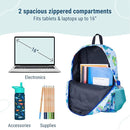 Wildkin 16-inch Kids Backpack – Durable, Padded & Spacious School Bag for Boys & Girls - Dinosaur Land by TinyTreasures Baby Boutique