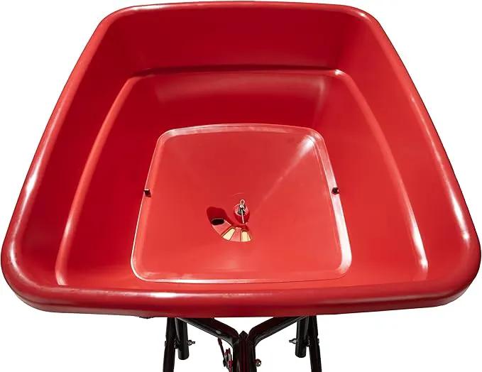 EarthWay Products T150 150lb Towable Broadcast Fertilizer Spreader, Seed Spreader, Pull Behind Aerator/Seeder for Garden Tractor, Easy Flow Control, Adjustable, Non-Skid Tires, photo 9 of 9