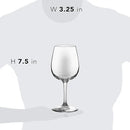Libbey All-Purpose Wine Party Glasses, 12.75-ounce, Set of 12 by CozyNest Decor