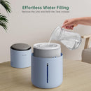 MistFree Smart Humidifier for Bedroom, Evaporative Humidifier No White Dust, Auto Humidity & APP Control, 3L Water Tank Easy to Clean, Sleep Mode, Timing, Humidifiers for Nursery/Baby(Blue) by TinyTreasures Baby Boutique