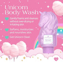 Glimmer Wish Unicorn Kids Body Wash, Gentle Cleanser and Moisturizing Sulfate Free Body Wash, Skin Care for Kids, Vanilla Cotton Candy, 12 Fl Oz by TinyTreasures Baby Boutique