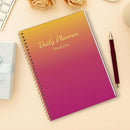 Cute Daily Planner Undated & To Do List Notebook for Work: With Hourly Schedule, 80 days Day on a Page Planner for Life Tasks - Day & Hour Agenda, Organizer Journal For Women or Men Purple by TinyTreasures Baby Boutique