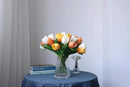 Buart Autumng-Colors Tulip Flowers Artificial Luxury Big Tulip Valentine's Day Mother's Day Easter Home Kitchen Wedding Decorations(11pcs) by CozyNest Decor