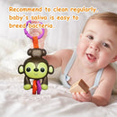Baby Toys, Cartoon Animal Hanging Rattle Toys, Handbells Baby Rattles, Baby Bed Crib Car Seat Travel Stroller Toys for Infant, Best Birthday Gift for Newborn, 4 Pack by TinyTreasures Baby Boutique