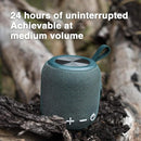Portable Speakers Bluetooth Wireless Outdoor Small Bluetooth 5.0 Dual Pairing Shower Speaker, 24H Playtime Stereo Surround Sound, IPX7 Waterproof for Travel, Pool by TinyTreasures Baby Boutique