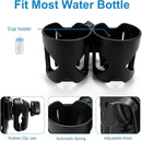 Accmor Universal Cup Holder, Stroller Cup Holder, 360° Rotatable Large Caliber Designed Bottle Holder for Stroller, Bike, Wheelchair, Walker, Scooter by TinyTreasures Baby Boutique