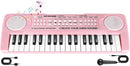 Kids Toddler Toy Piano Keyboard, 37 Key Pink Pianos for Kid Music Toys Instruments with Microphone for 3 4 5 6 7 8 Year Old Girl Boy Birthday/Christmas Day Gift by TinyTreasures Baby Boutique
