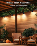 Solar Power Spotlight Outdoor Waterproof Landscape LED Accent Lighting for Yard, Tree, Plants, Walls, Path, Garden, Statues, Adjustable Brightness,Dusk to Dawn Long Lasting 4 Pack Warm White by GreenHaven Gardens