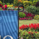 Alpha Tau Omega Licensed Flag Garden 12x19 inches Flag Banner Yard Decor Outdoor Decoration (Alpha Tau Omega