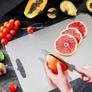 Titanium Cutting Board, New Titanium Cutting Board, Top, 100% Pure Titanium Cutting Boards for Kitchen, Healthy Premium Dual-Sided Chopping Board for Fruit, Meat, Vegetable. (Medium - 14" x 10") by CozyNest Decor