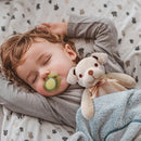 Pro Goleem Dog Security Blanket Brown Soft Puppy Lovey for Boys and Girls Unisex Lovie Baby Gifts for Toddler and Infant Snuggle Toy Stuffed Animal 16 Inch by TinyTreasures Baby Boutique