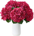 8Pcs Fake Flowers Silk Hydrangea Artificial Flowers Bouquets Faux Hydrangea Stems for Home Table Centerpieces Wedding Party Decoration by CozyNest Decor