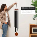 Wind Chimes for Outside Deep Tone, 60 inch 5 Heavy Duty Tubes Aluminium Metal Extra Large Wind Chimes Outdoor, Decoration for Garden, Patio, Yard, Gift for Mother's Day, Birthday by CozyNest Decor