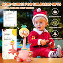 Jollybaby Plush Talking Singing Dancing Musical Flamingo Toy for Toddlers 1-3 Just Like Cactus Toy, Music Mimicking Interactive Toy for Crawling Kids, Sensory Stuffed Toy Gift for Baby 0-6-12 Month by TinyTreasures Baby Boutique