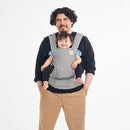 Baby Tula Explore Carriers - Breathable Baby Carrier Newborn to Toddler - Adjustable Toddler Carrier - Multiple Ergonomic Positions Front and Back - Ergonomic Fit for 7-45 lb - Linen, Ash by TinyTreasures Baby Boutique