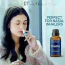 Breathe Essential Oil Blend 30 ml - Breath Sinus Relief with Menthol Oils - for Humidifiers, Diffusers, and Aromatherapy - Nexon Botanics by CozyNest Decor