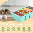 Silicone Freezer Tray for Sauce Cube: GGOW Silicone Freezing Tray for Broth Soup Storage - Freeze 250mL 125mL Souped Portion by TinyTreasures Baby Boutique