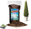 Premium Juniper Potting Soil Mix - Perfect Balance of Nutrients, Drainage, and Aeration for Healthy Juniper Trees - 2 Quart by GreenHaven Gardens