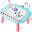 Magnetic Drawing Board, Toddler Girl Toy for 1-2 Year Old, Doodle Board Pad Learning and Educational Kids Toy for 1 2 3 Year Old Baby Girl Birthday - Mint Blue by TinyTreasures Baby Boutique