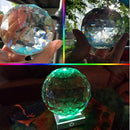 Clear Crystal Ball Prism Window Rainbow Maker Window Prisms Suncatcher for Feng Shui, (100mm/3.94inch) by GreenHaven Gardens