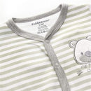 Kiddiezoom Baby and Toddler Boys'Snug Fit Footed One-Piece Romper Jumpsuit Cotton Cotton Footed Outfit by TinyTreasures Baby Boutique