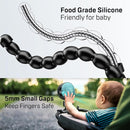 20000mAh Portable Stroller Fan, 120° Auto Oscillation, 3-IN-1 with Power Bank LED Light Detachable Flexible Tripod Rechargeable Battery Powered Clip On Fans Desk for Baby Crib Car Seat Travel by TinyTreasures Baby Boutique