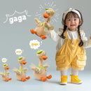Talking Dancing Duck Toy Mimicking Recording Plush & Interactive Toy, Repeating What You Say, Neck Shaking Stuffed Toys, Talking Doll for Birthday Kids Gift for Boy & Girl by TinyTreasures Baby Boutique