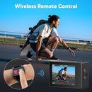 AKASO EK7000 4K30FPS 20MP WiFi Action Camera with EIS Ultra HD 131FT Waterproof Underwater Camera Remote Control 4X Zoom Support External Microphone Black by TinyTreasures Baby Boutique