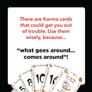 KARMA Card Games for Kids – Kids, Family Games Night, Multi-Player, Screen Free, Travel Games, Playing Cards, What Goes Around, Comes Around, Ages 8+ by TinyTreasures Baby Boutique